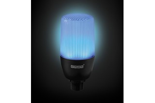IF Serisi Çok Renkli 24V AC/DC Buzzerlı Sabit Anahtar Kontrollü M22 Vidalı  LED İkaz 55mm